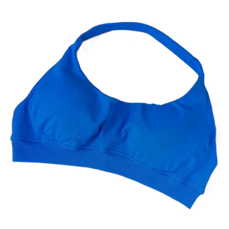 Seamless High-Support Sports Bra for Women - Yoga & Gym Top