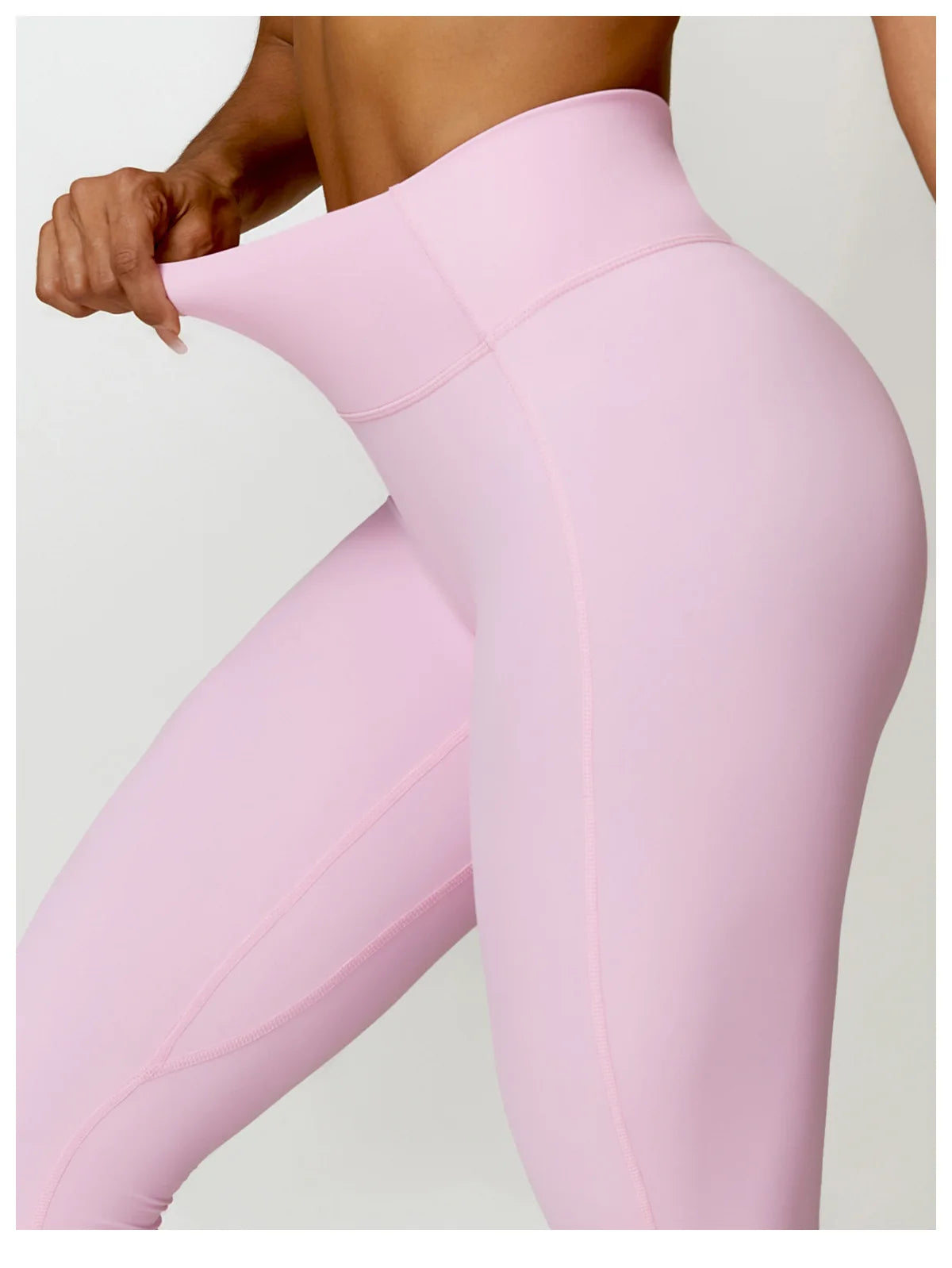 Seamless Yoga Set for Women - High-Waist Leggings & Push-Up Bra - Gym Workout Clothes