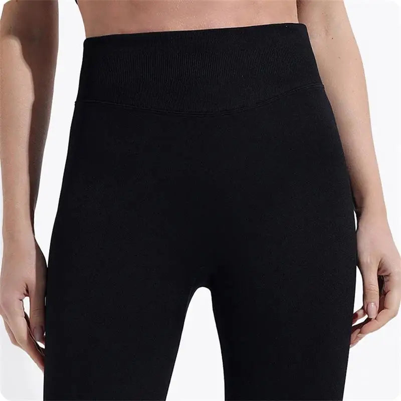 Yoga Pants for Women - High Waist, Solid Color, Tight Fitting - AuraActivewear