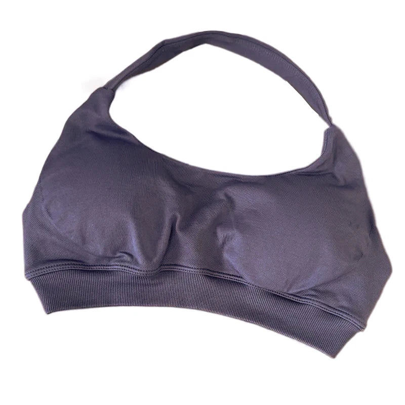 Seamless High-Support Sports Bra for Women - Yoga & Gym Top