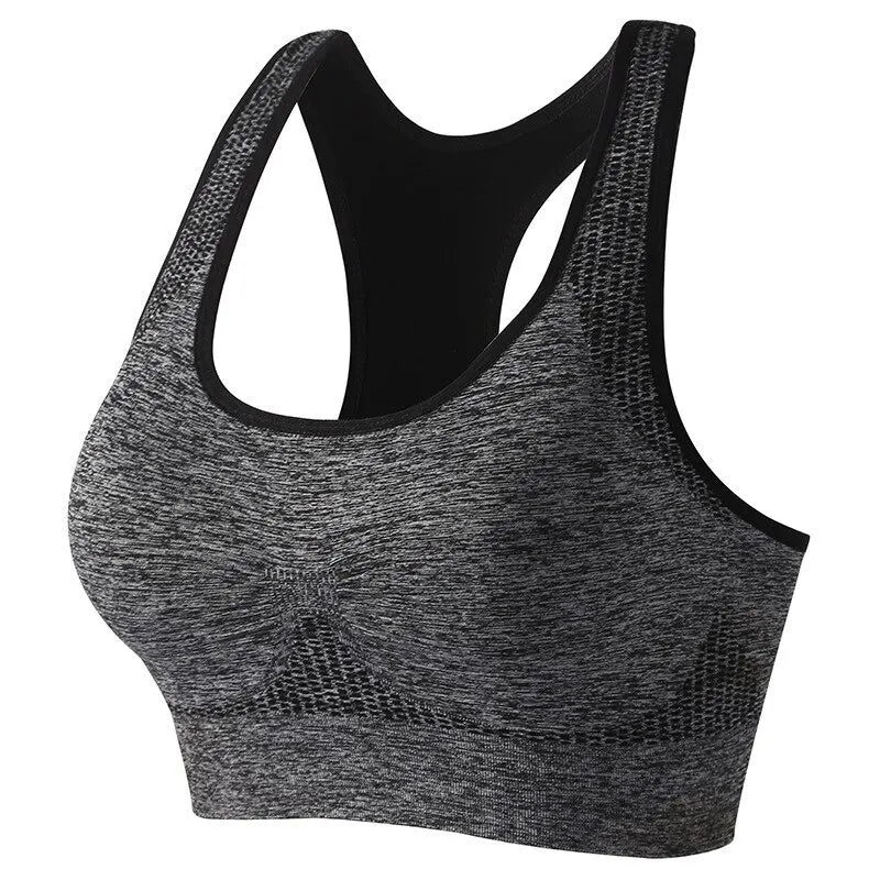 Women's Workout Sports Bras - Fitness Backless Padded Ivy Low Impact Bra