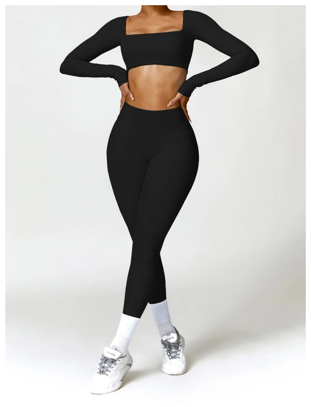 High Waist Sport Legging for Women - Stretch Gym Pants for Workout & Running