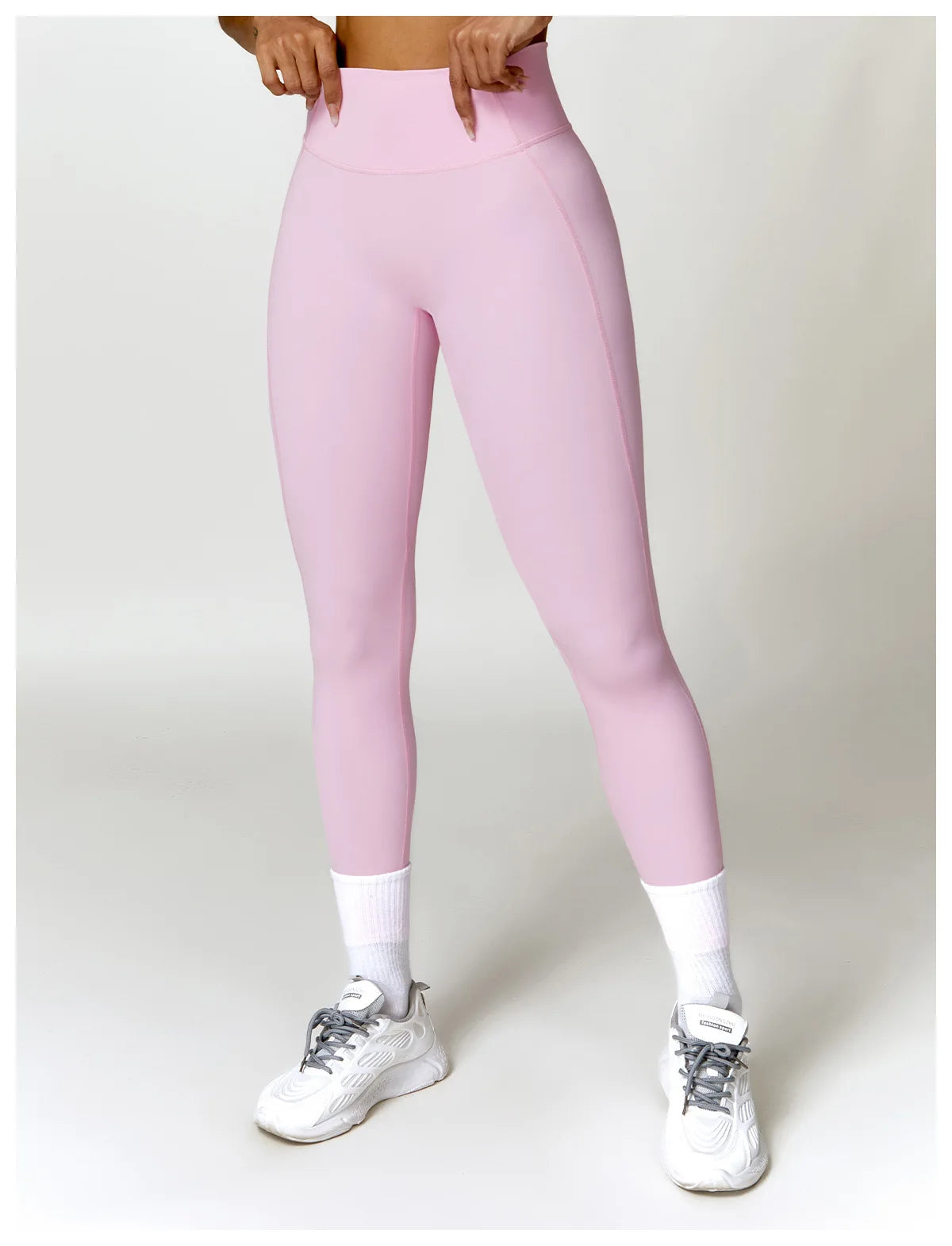Seamless Yoga Set for Women - High-Waist Leggings & Push-Up Bra - Gym Workout Clothes