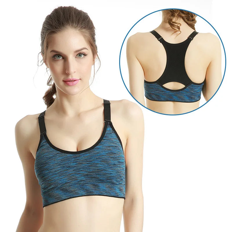 Sports Yoga Bra - Breathable, Quick Dry, Push Up | Fitness Active Bra - Gym Running Bra