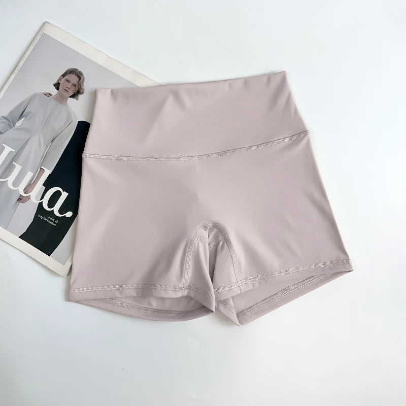 Women's Sports Biker Shorts - High Waist, Naked Feeling, Push Up, Fitness Leggings