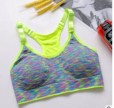 Sports Yoga Bra - Breathable, Quick Dry, Push Up | Fitness Active Bra - Gym Running Bra