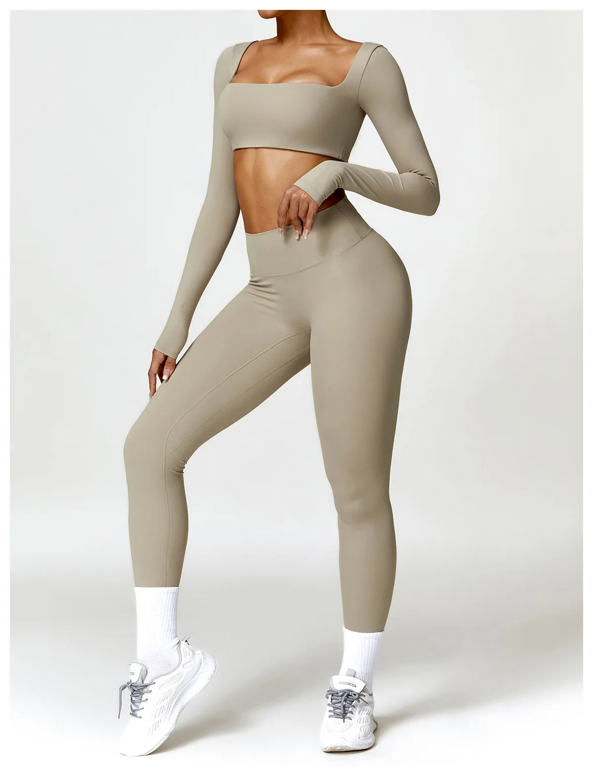 High Waist Sport Legging for Women - Stretch Gym Pants for Workout & Running
