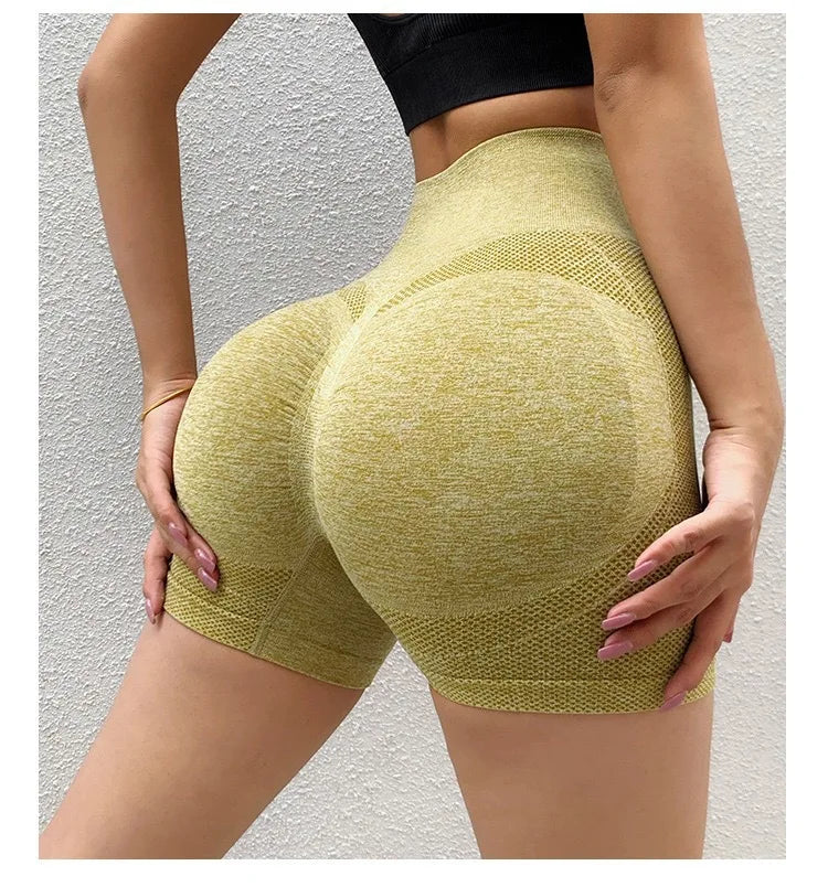 Seamless Sports Leggings for Women - High-Waist Workout Scrunch Leggings