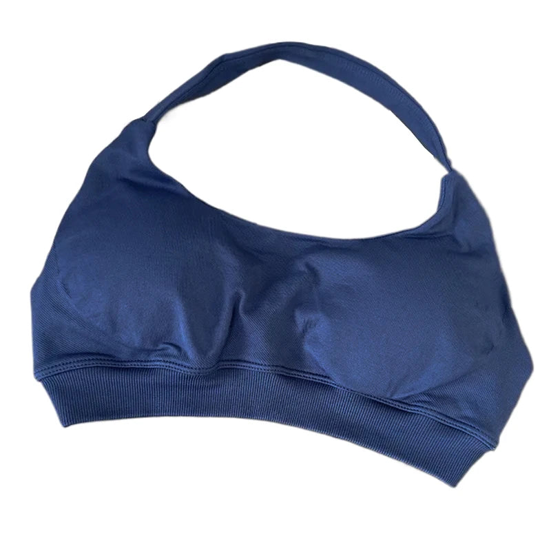 Seamless High-Support Sports Bra for Women - Yoga & Gym Top