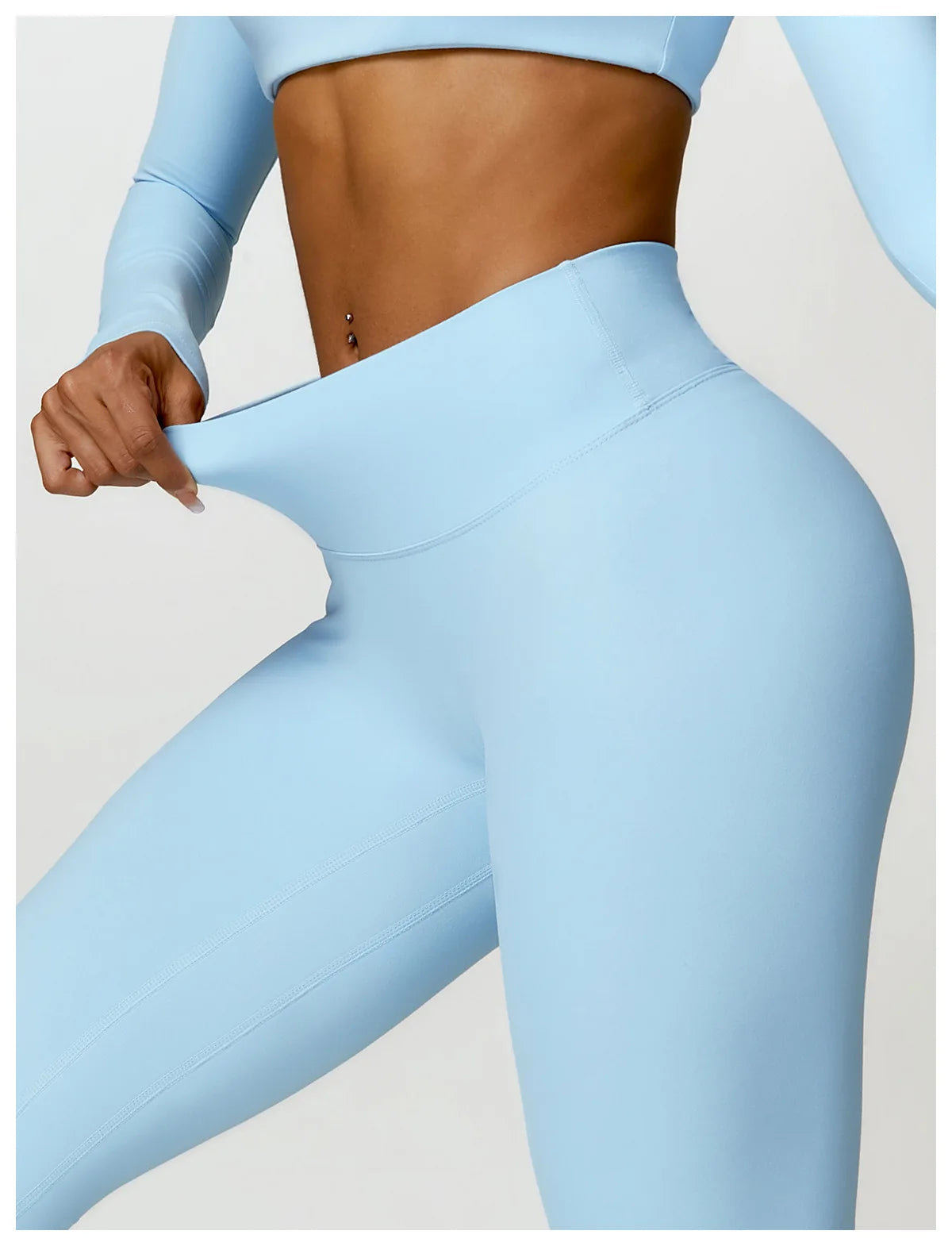High Waist Sport Legging for Women - Stretch Gym Pants for Workout & Running