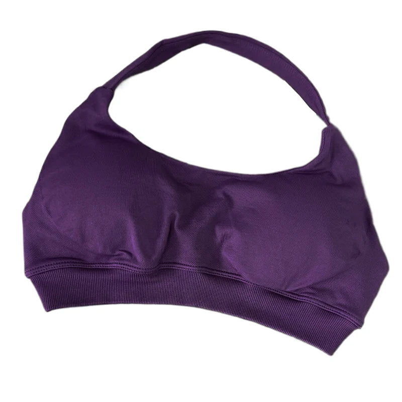 Seamless High-Support Sports Bra for Women - Yoga & Gym Top