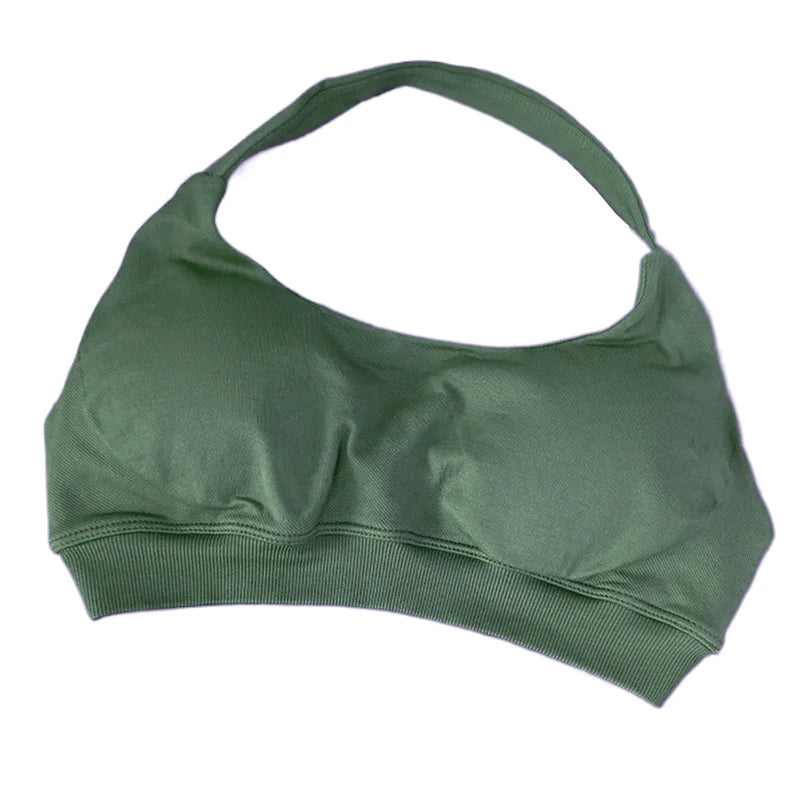 Seamless High-Support Sports Bra for Women - Yoga & Gym Top