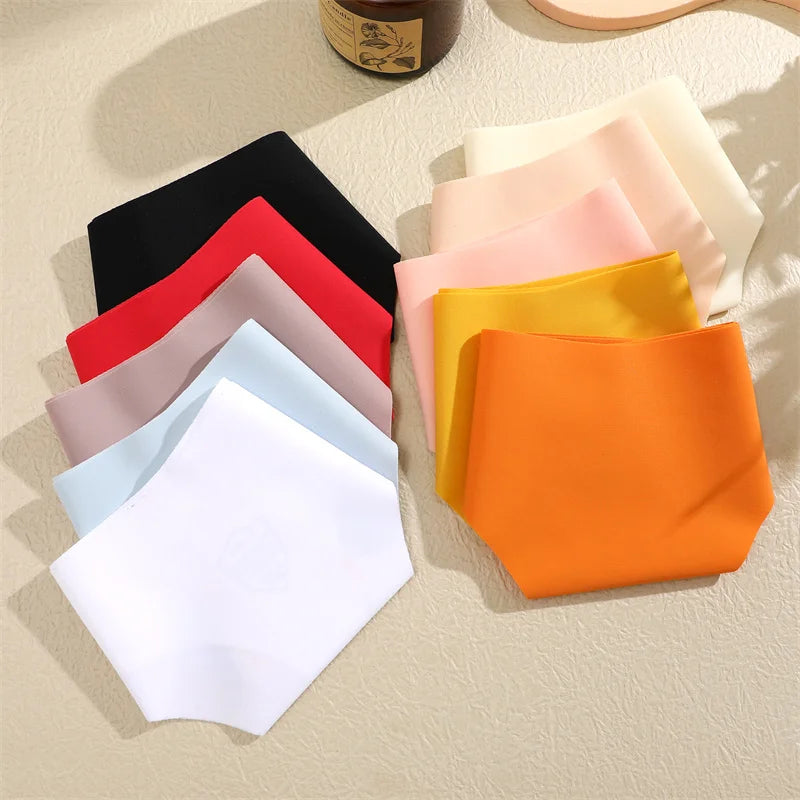 Seamless Panties Set - 3Pcs/ Set - Ultra-thin - V-Waist - Thongs - G-String - Lingerie - Underwear