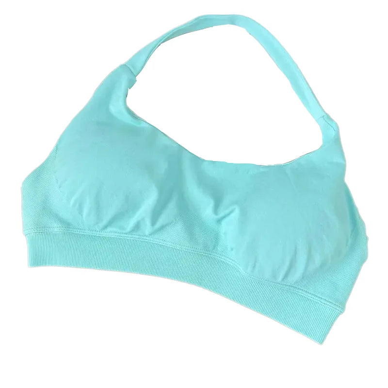 Seamless High-Support Sports Bra for Women - Yoga & Gym Top