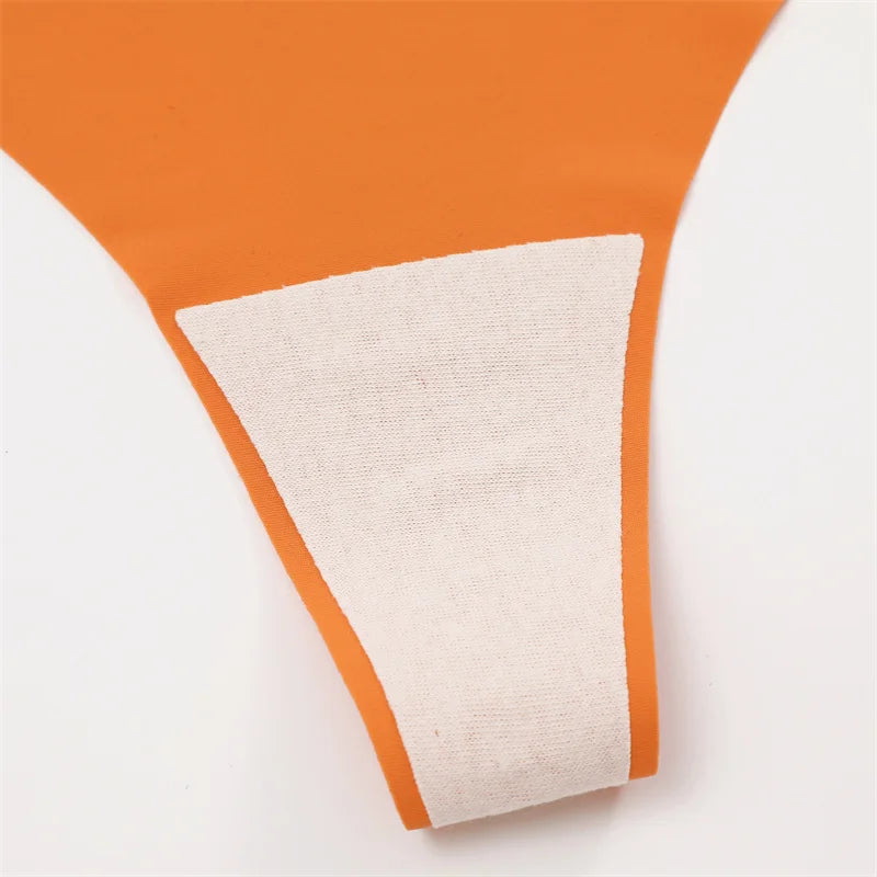Seamless Panties Set - 3Pcs/ Set - Ultra-thin - V-Waist - Thongs - G-String - Lingerie - Underwear