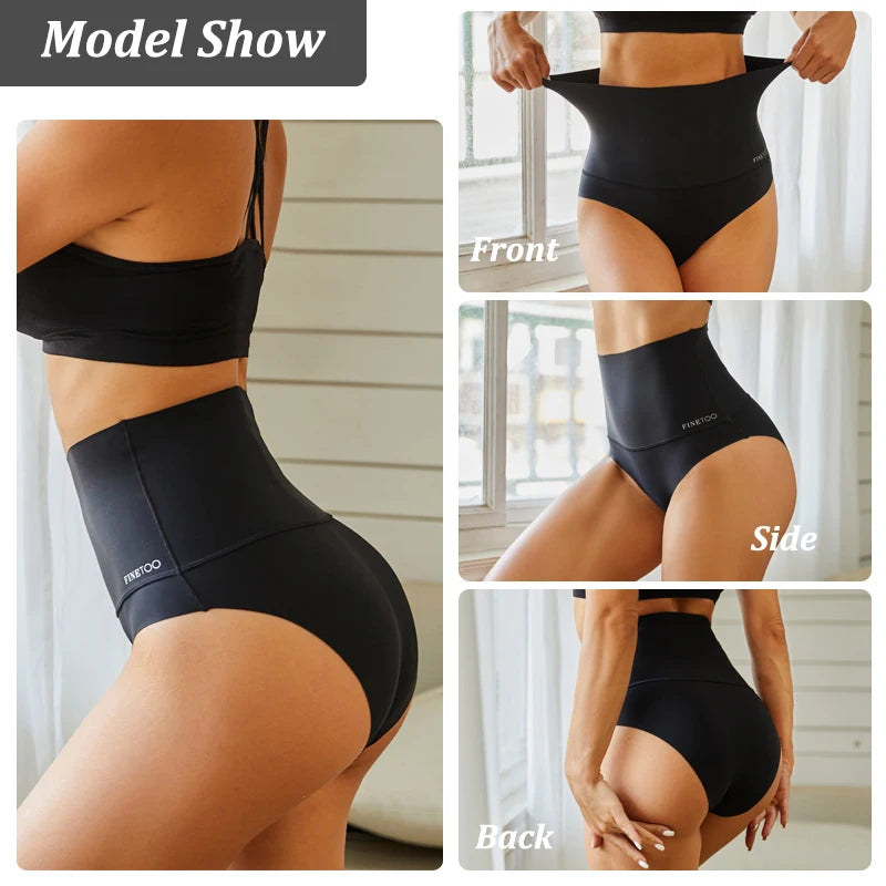 High Waist Seamless Bodyshaper Panties - Enhance Your Figure