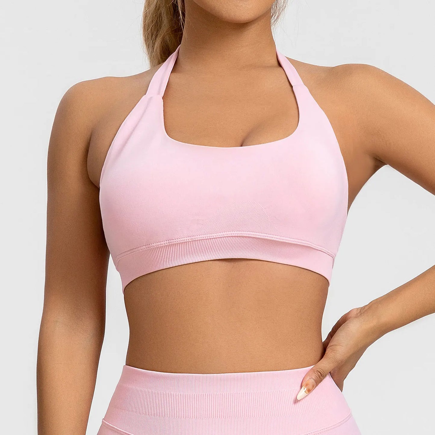 Seamless High-Support Sports Bra for Women - Gym & Yoga